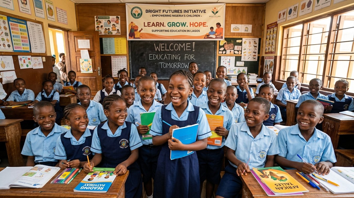 Children learning together in a classroom